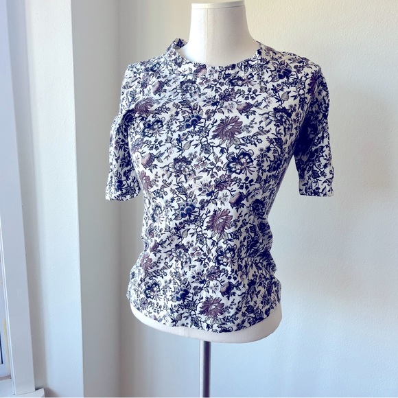 Rachel Comey Tops - Rachel Comey floral print crew neck